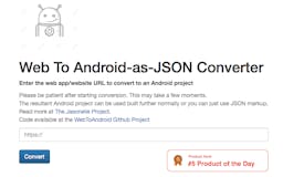 Web To Android-as-JSON Converter media 1