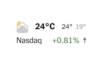 NYTimes in Celsius (Chrome Extension) gallery image