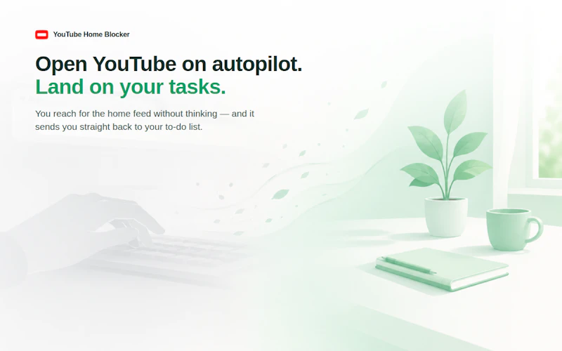 YouTube Home Blocker screenshot 2
