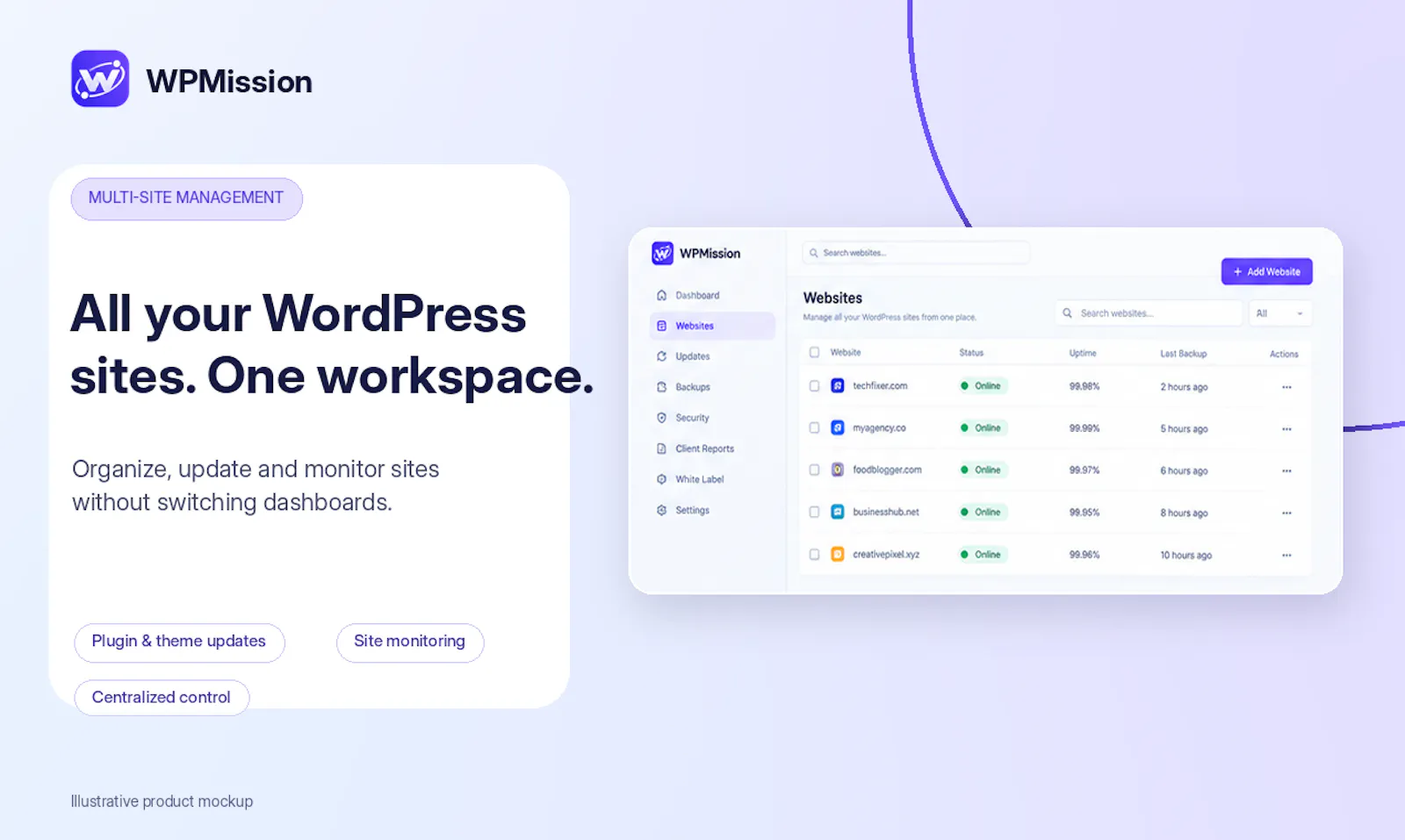 WPMission screenshot 1