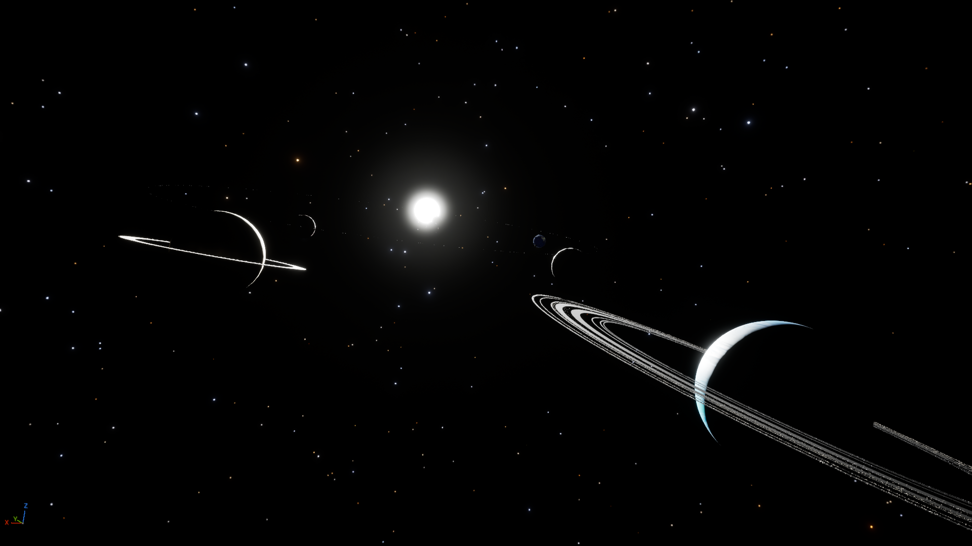 Space and river Environment