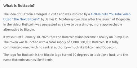 Buttcoin, The Next Bitcoin gallery image