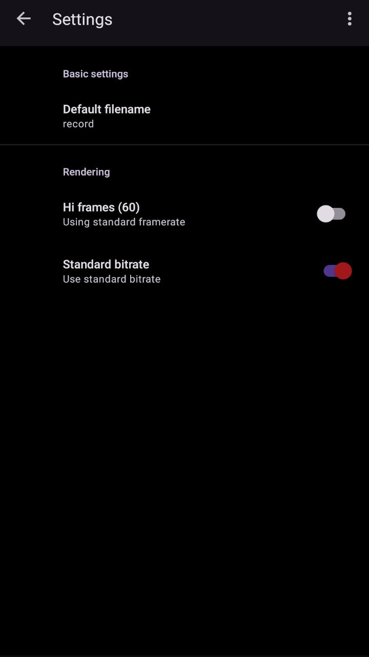 Screen recorder gallery image