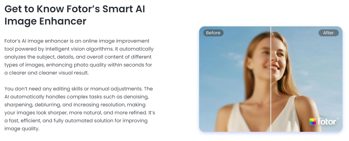 Fotor AI Image Enhancer gallery image