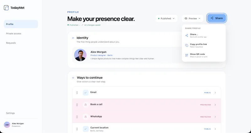 TodayMet screenshot 3