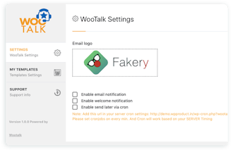 Wootalk Woocommerce Chat Plugin gallery image