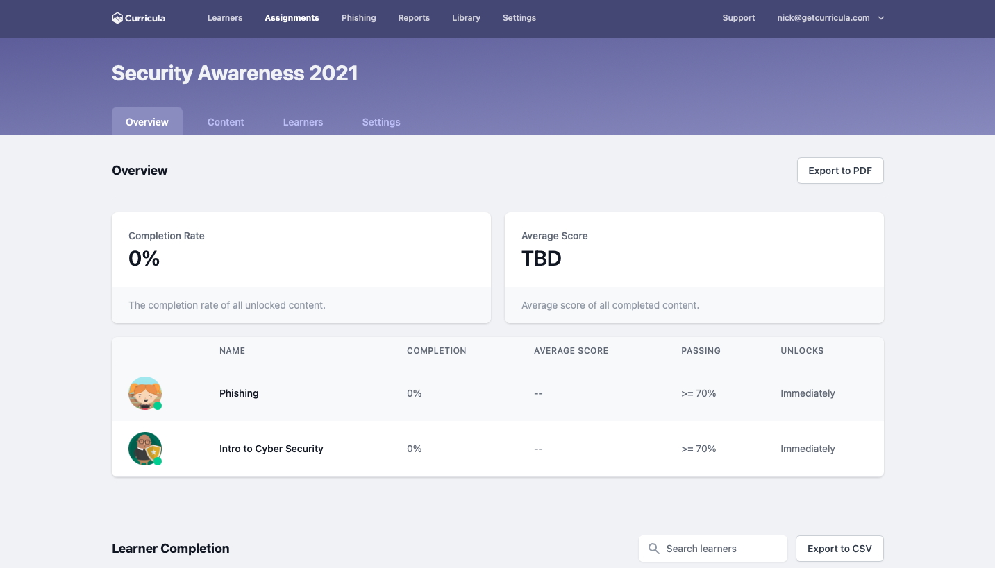 Curricula gallery image