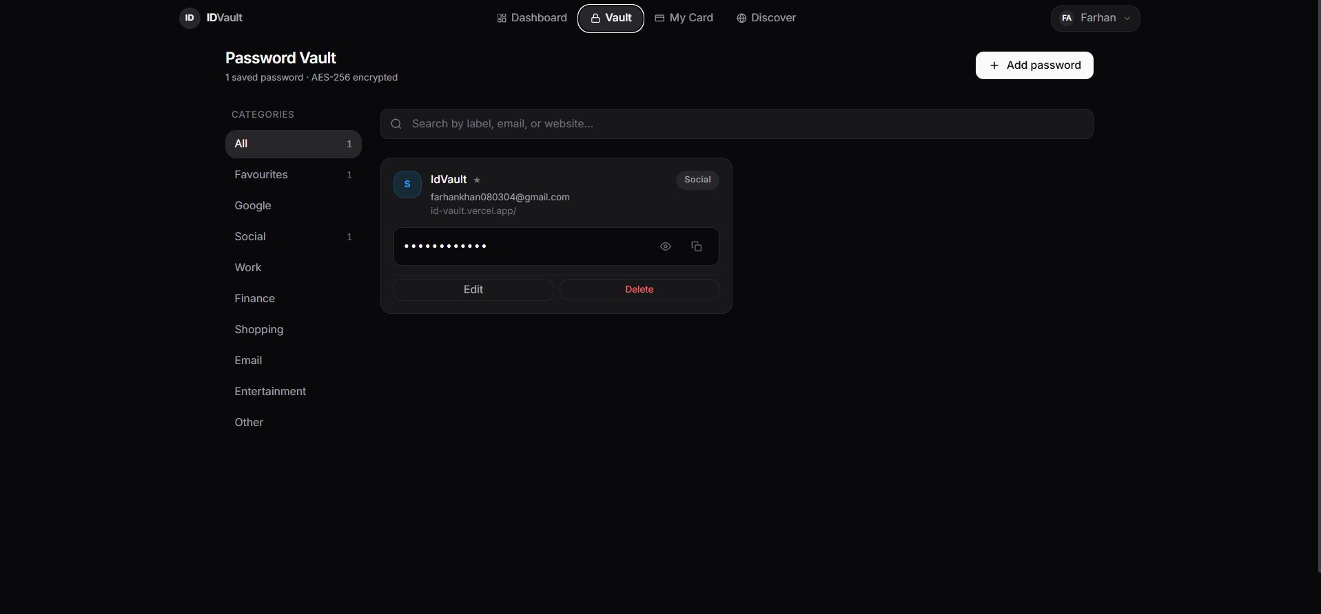 IDVault gallery image