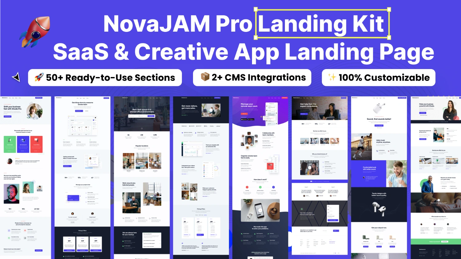 Novay Pro - Modern, ölçeklenebilir siteler için daha akıllı, daha hızlı fırlatın medya 1