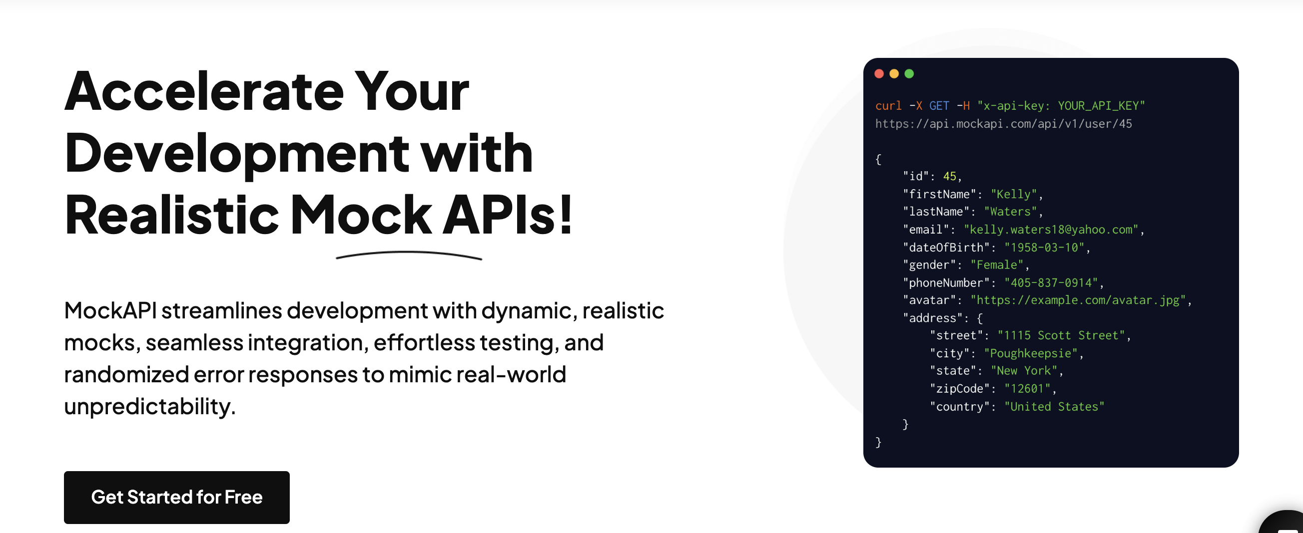 MockAPI gallery image