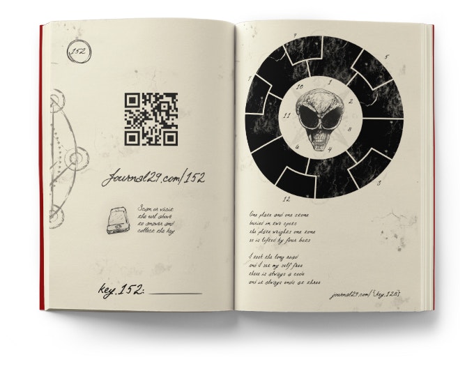 Journal 29 Oblivion - Interaktives Puzzle -Buch Medien 7