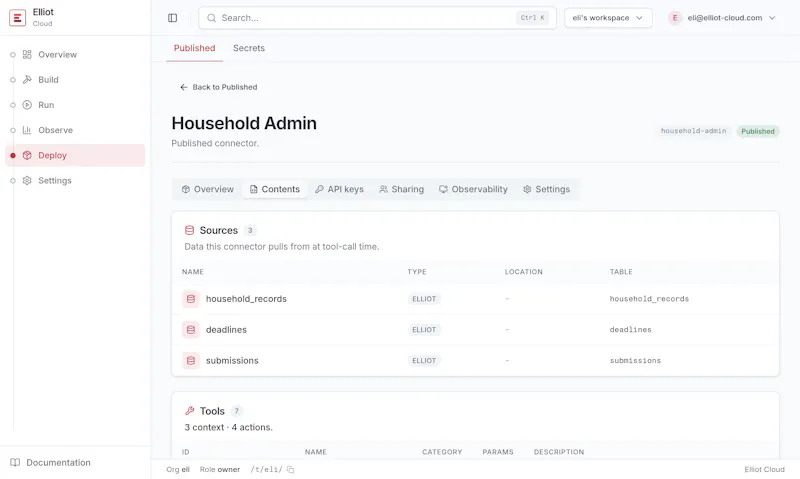 Elliot Cloud screenshot 2