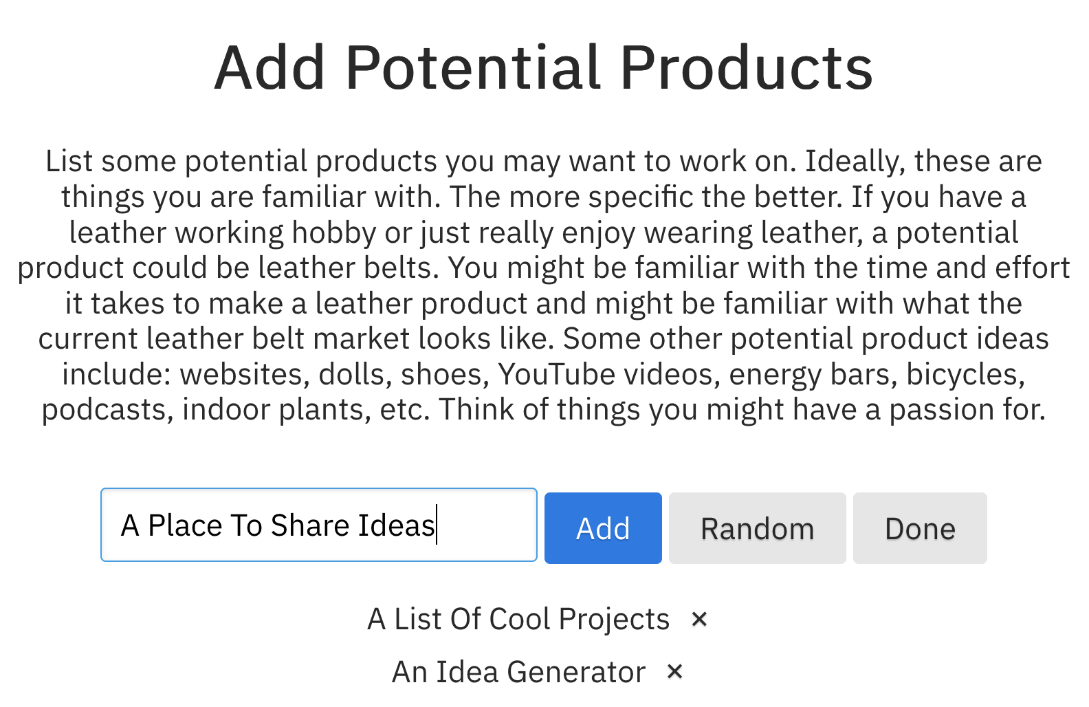 Idea Strikes gallery image