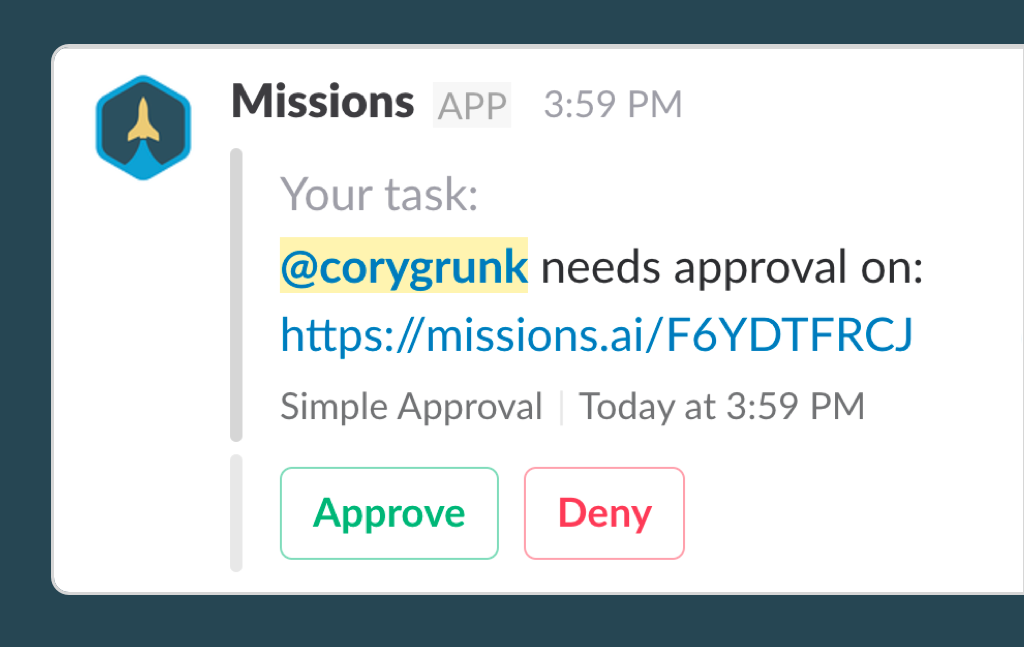 Missions gallery image