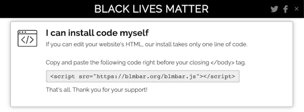 Black Lives Matter Bar gallery image