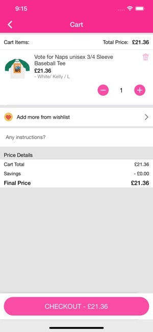 Simply Posh Kat T-shirts Mobile App gallery image