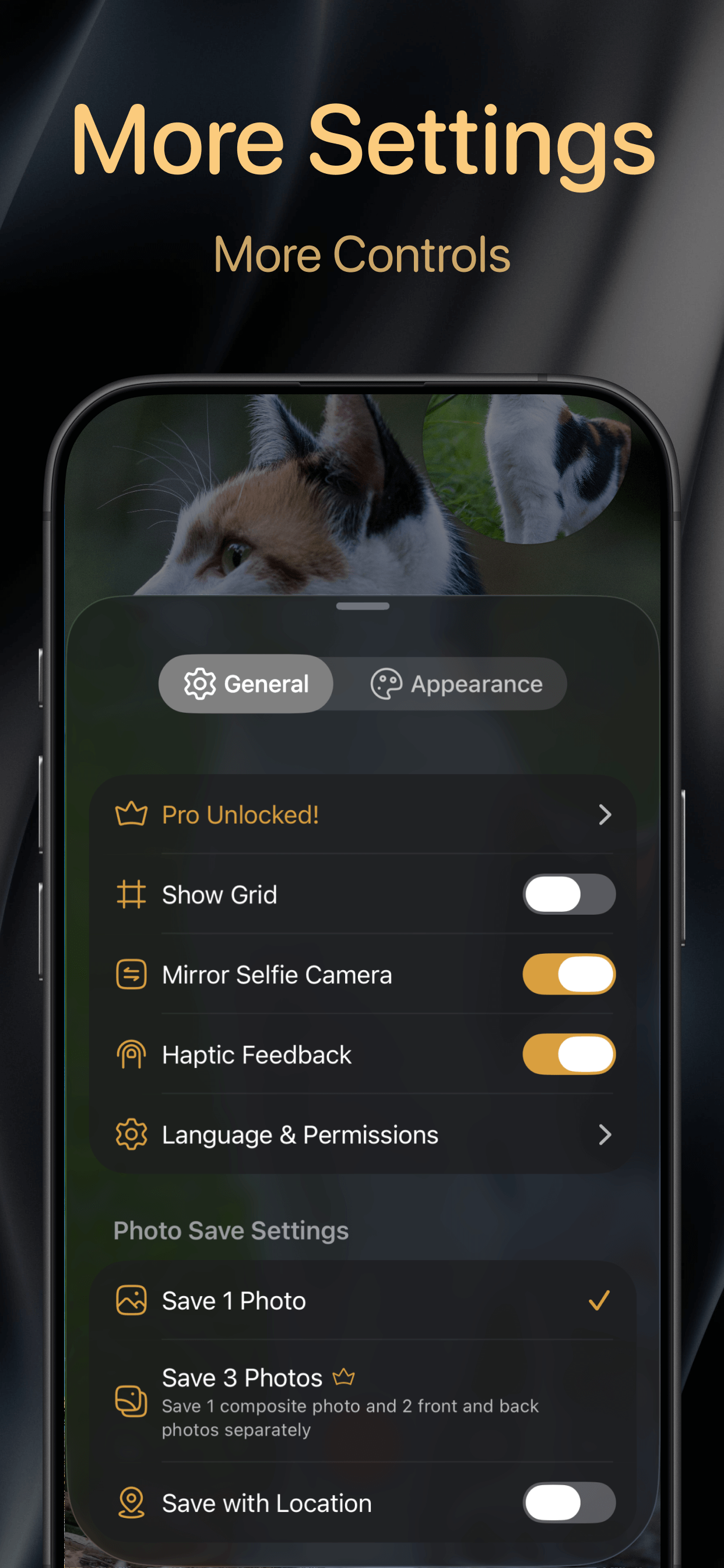 Média 2 camera - Capture double: caméra avant et arrière (iPhone 11, iOS 17) 7