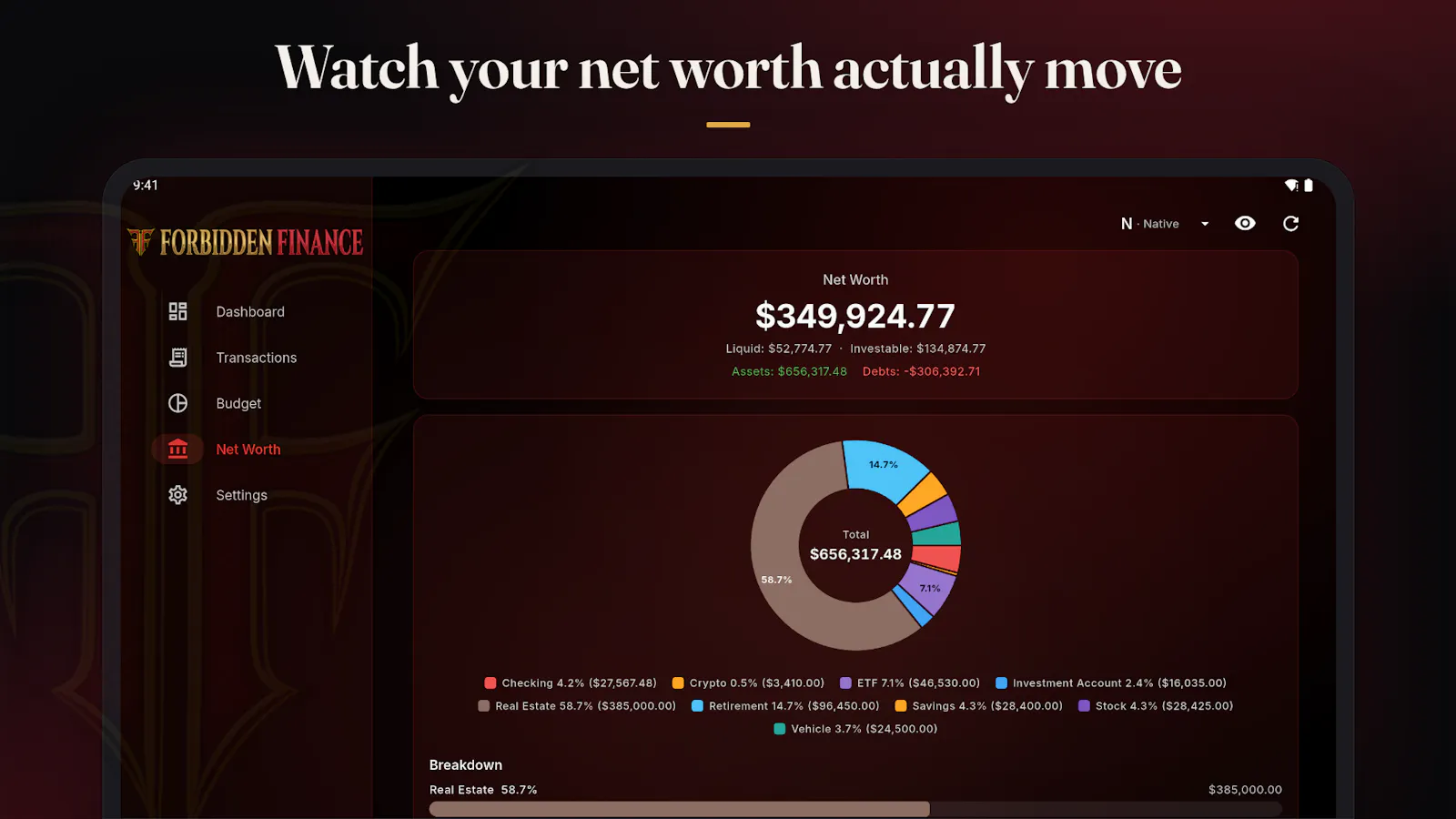 Forbidden Finance screenshot 3