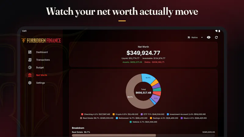 Forbidden Finance screenshot 3