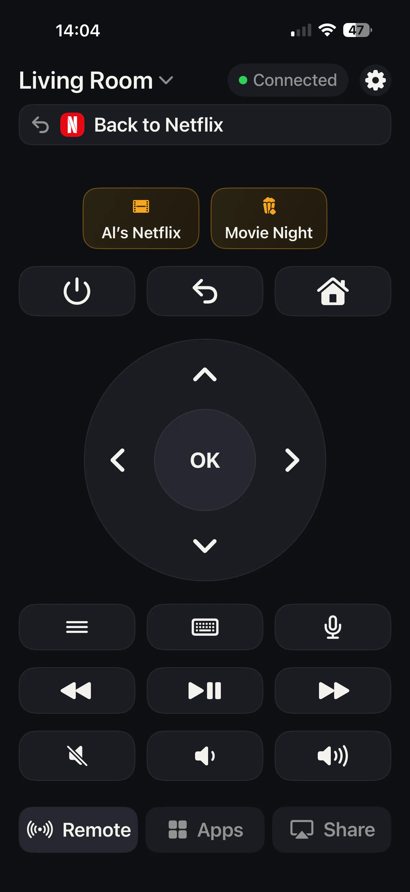 Clicker: TV Remote screenshot 1