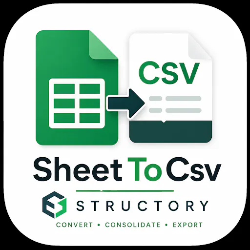 SheetToCsv gallery image
