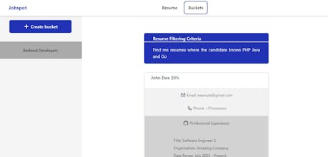 Jobspot MVP gallery image