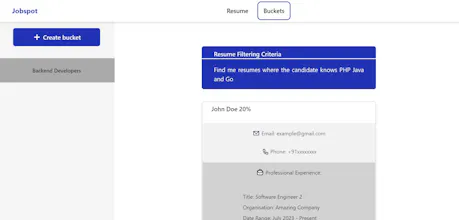 Jobspot MVP gallery image