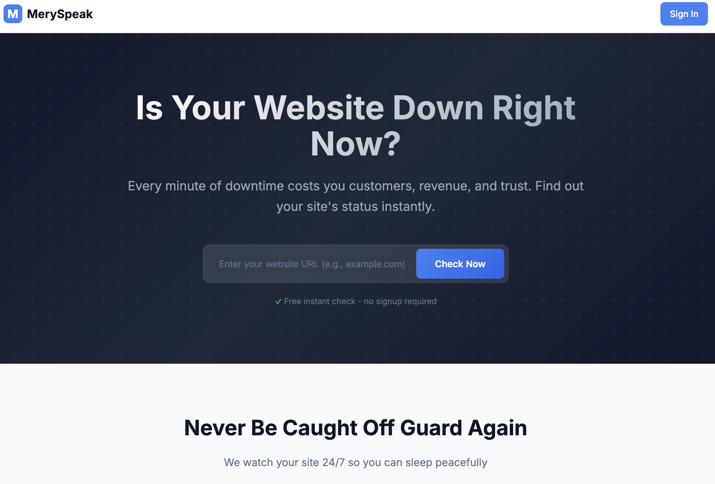 MerySpeak - Screenshot 2 showing product features and functionality