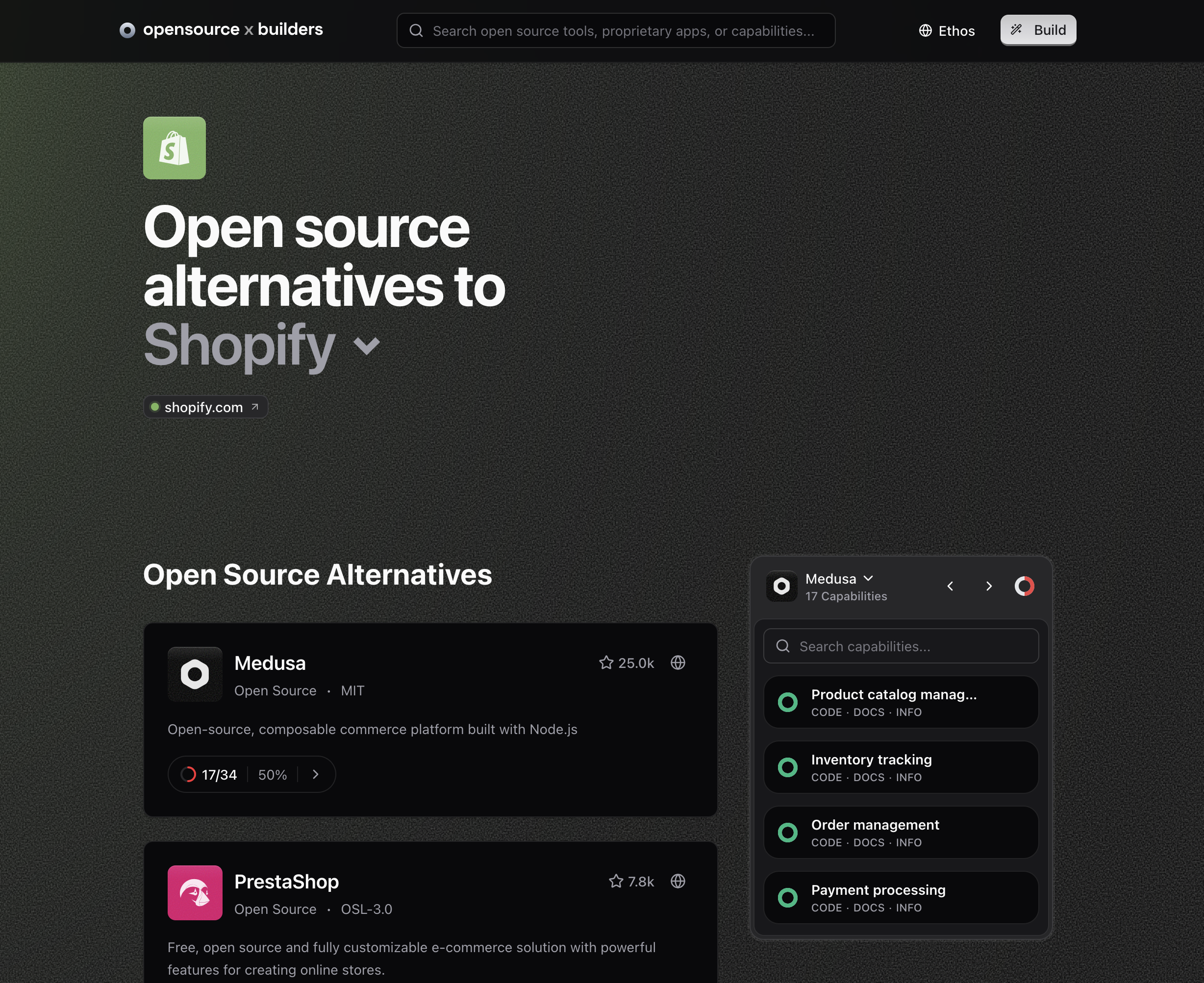 Opensource Builders - Screenshot 2 preview