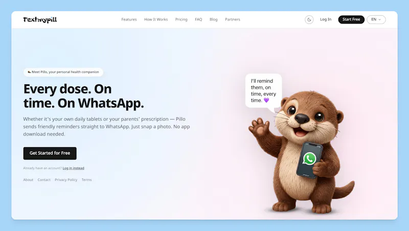 TextMyPill screenshot 2