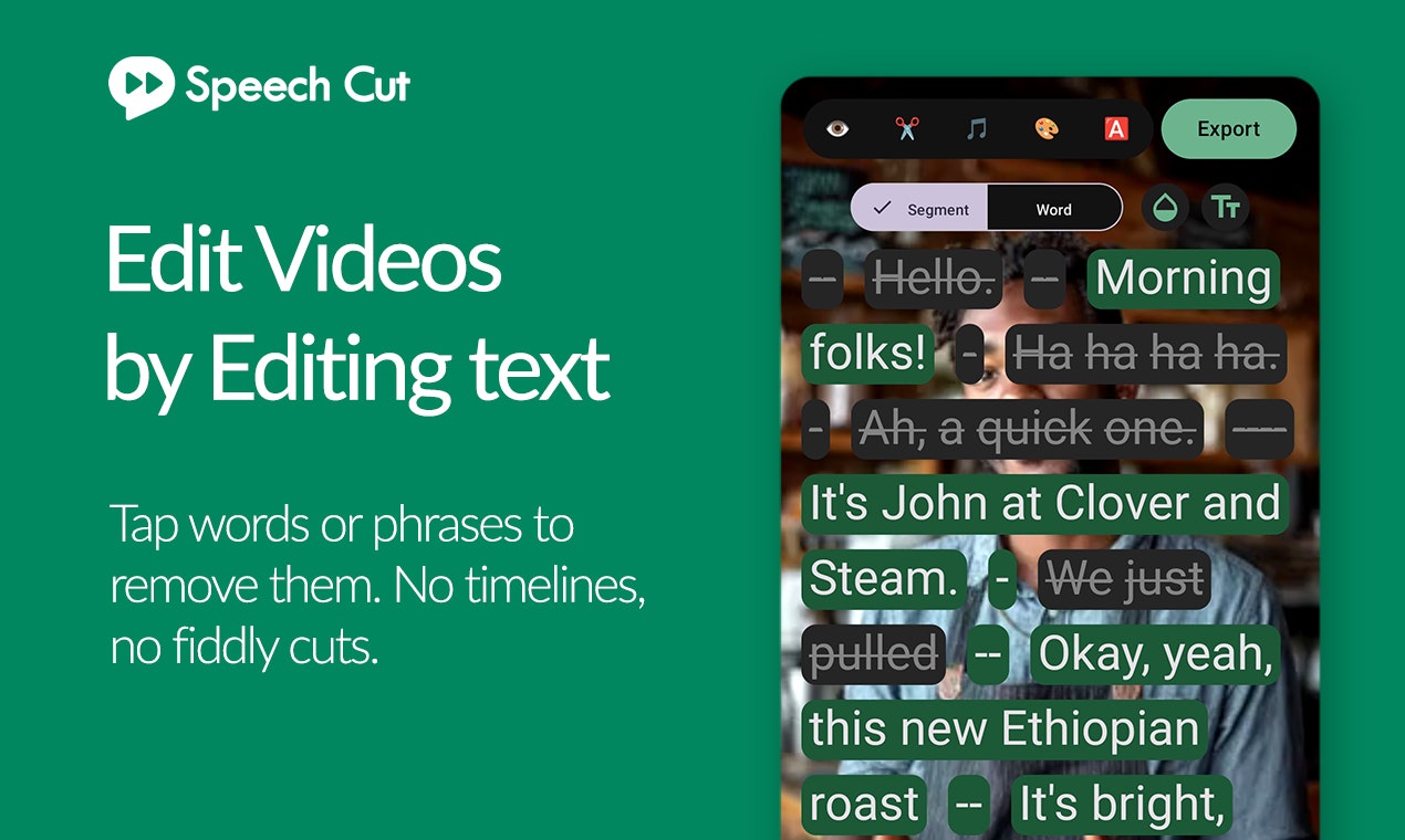 SpeechCut gallery image