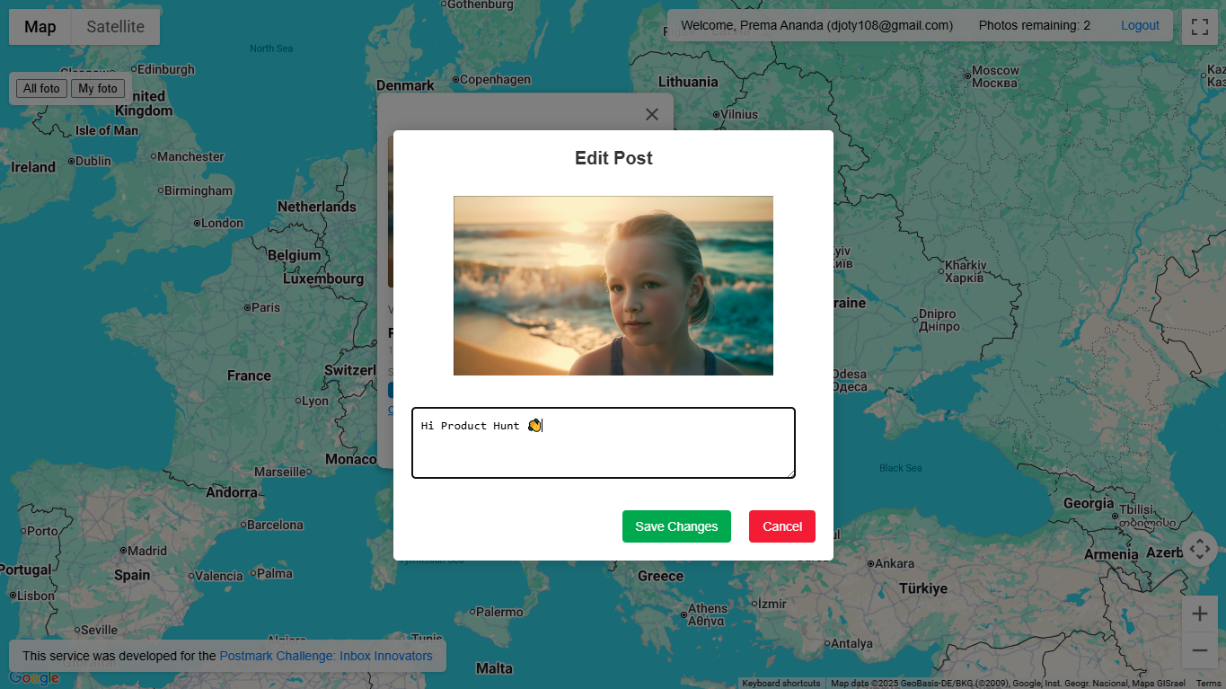 Posta - E -postalarınız artık bir haritada maceralar!💌➡️📍 medya 3