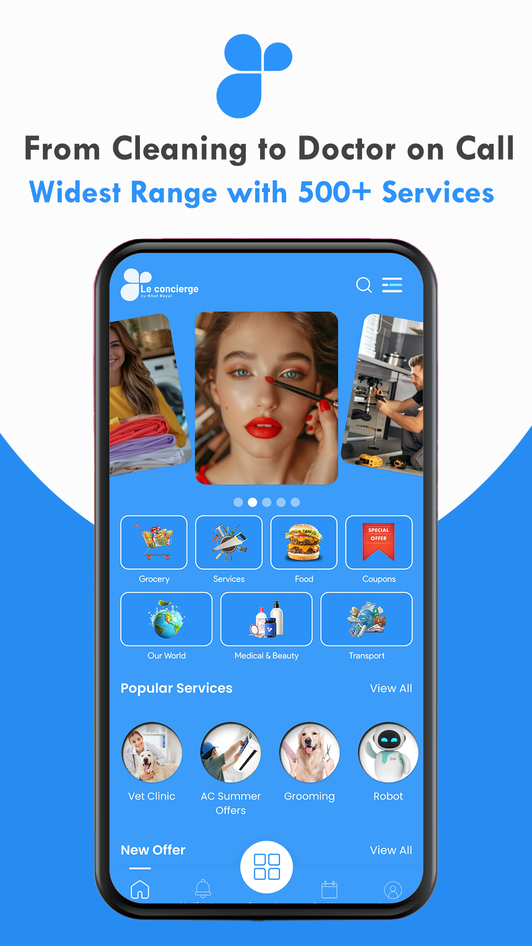 The Concierge: Dubai Super App - การทำความสะอาด, Handyman, ร้านขายของชำ, อาหาร, ความงามที่บ้าน, การแพทย์, ฯลฯ media 4