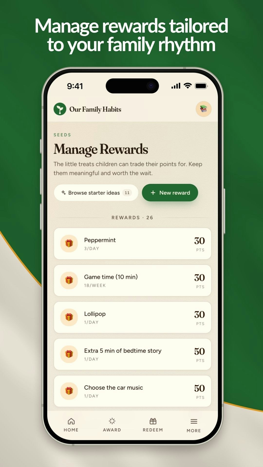 Our Family Habits App gallery image