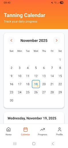 Sun Tan Tracker - Screenshot 2 showing product features and functionality