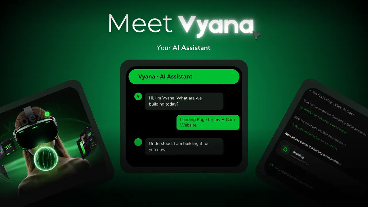Vybex AI product banner