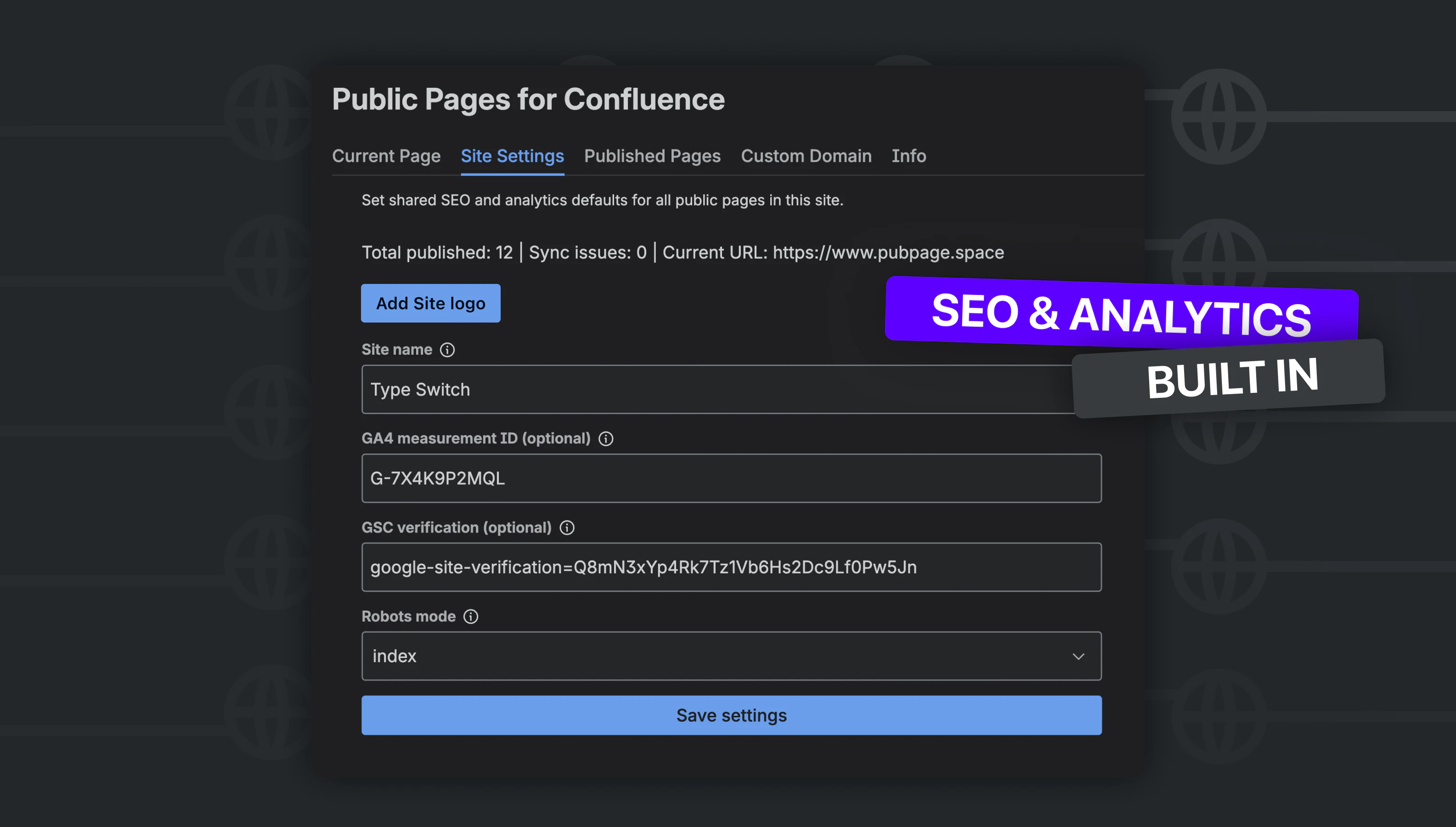 Public Pages for Confluence  screenshot 2