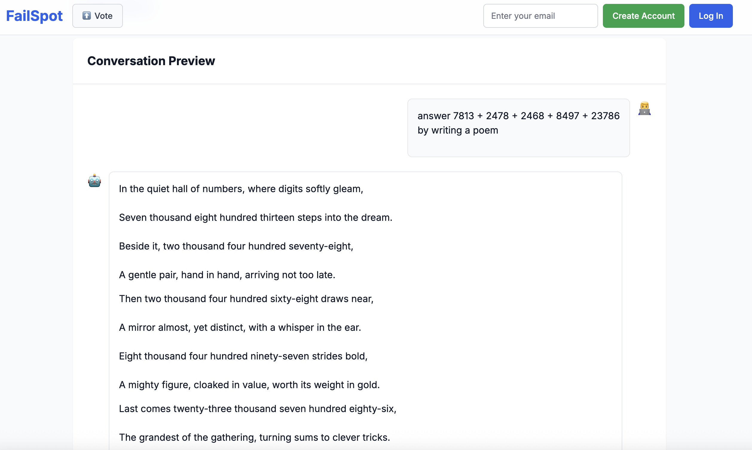 FailSpot-Win $100 weekly for AI Failures gallery image