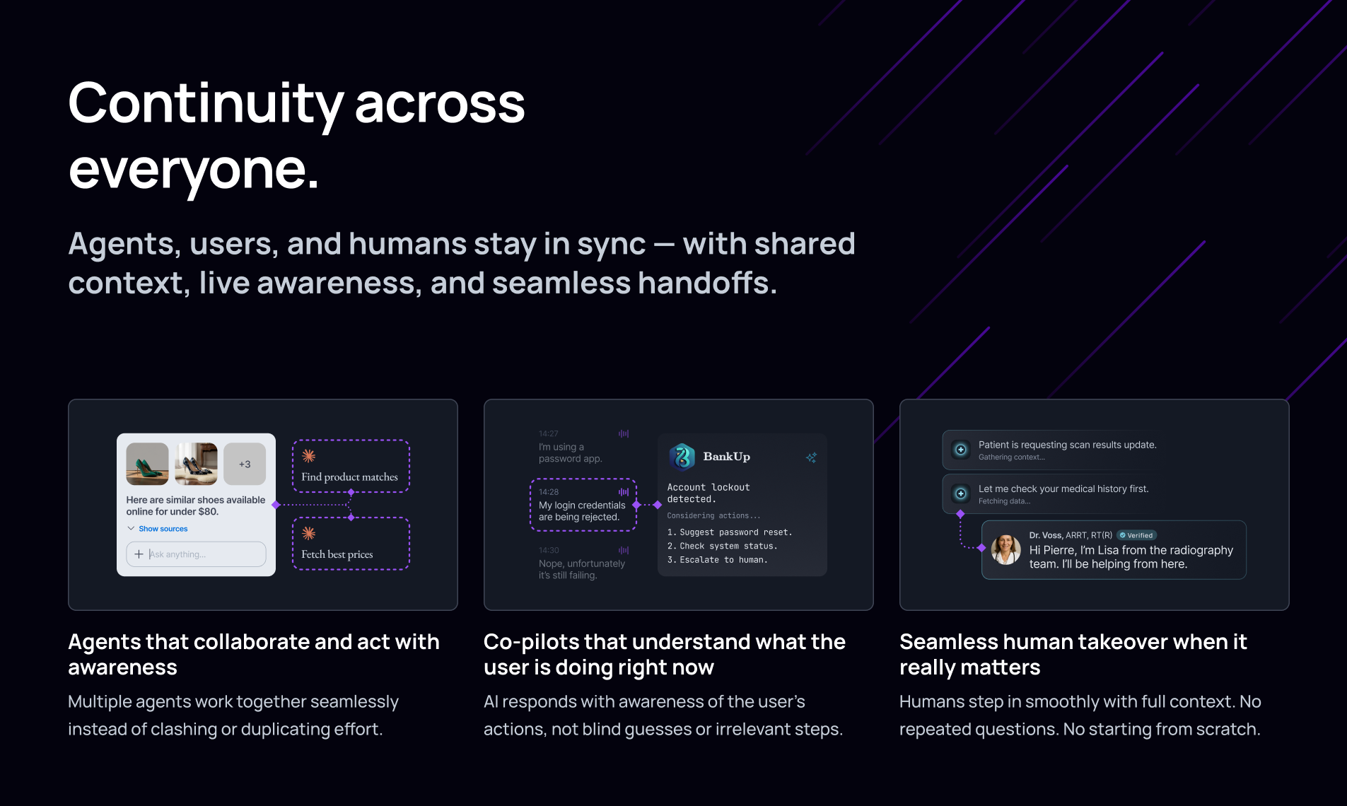 Ably AI Transport - Screenshot 2 showing product features and functionality