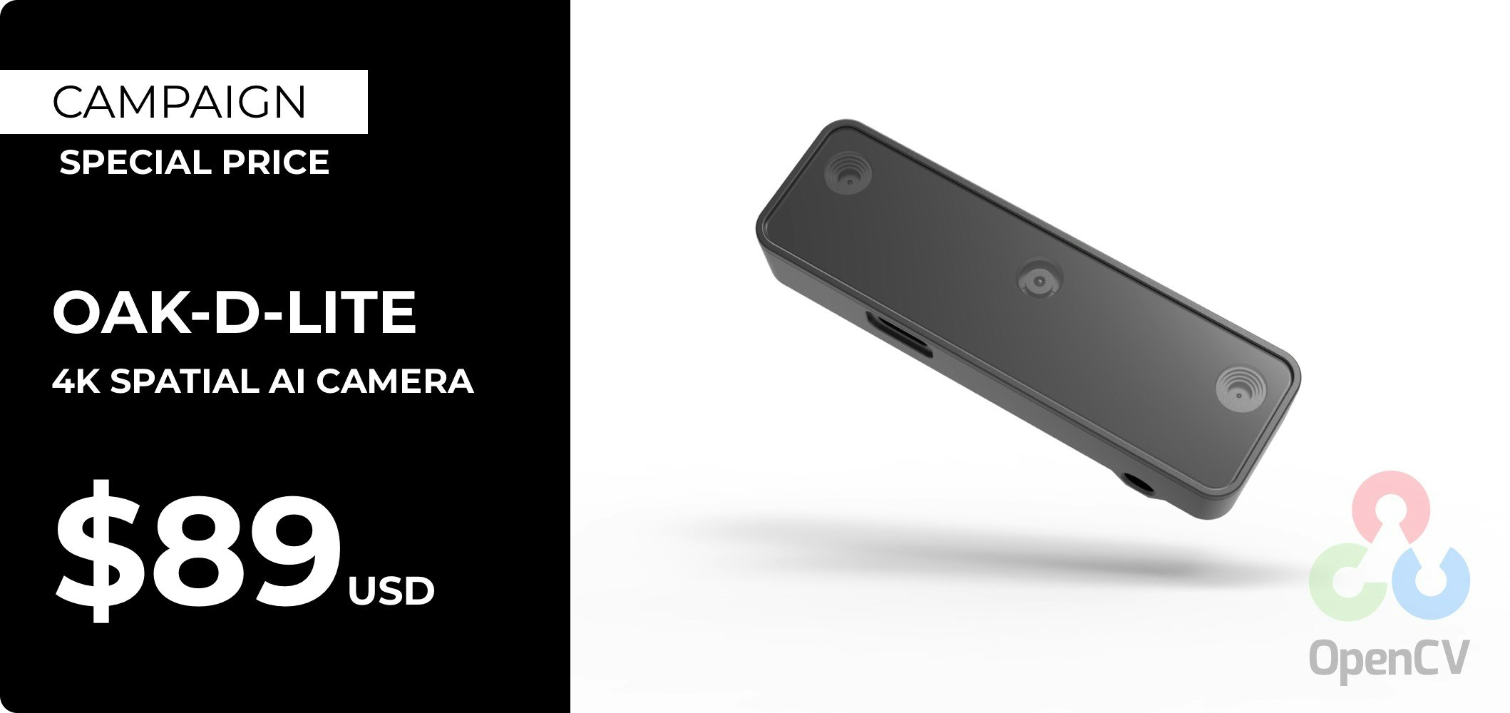 OpenCV AI Kit D-LITE gallery image