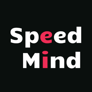 SpeedMind - Product Hunt launch logo and brand identity