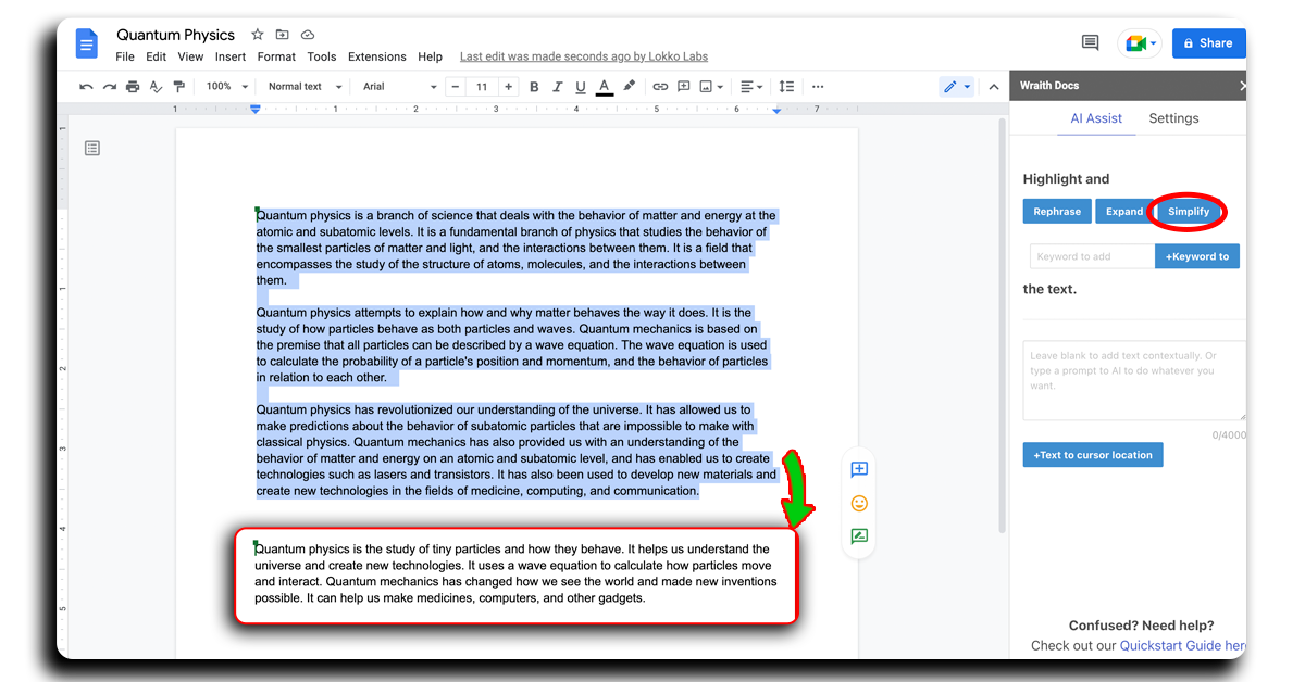 Media Wraith Docs - Một cách miễn phí và dễ dàng để chỉnh sửa và đánh bóng tài liệu Google của bạn. 4