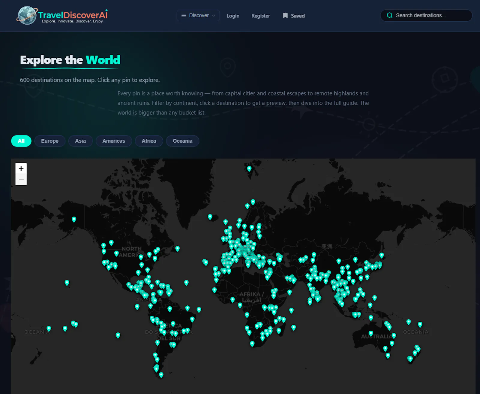 TravelDiscoverAI screenshot 3