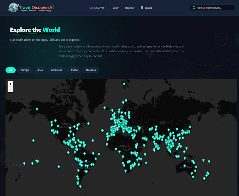 TravelDiscoverAI screenshot 3