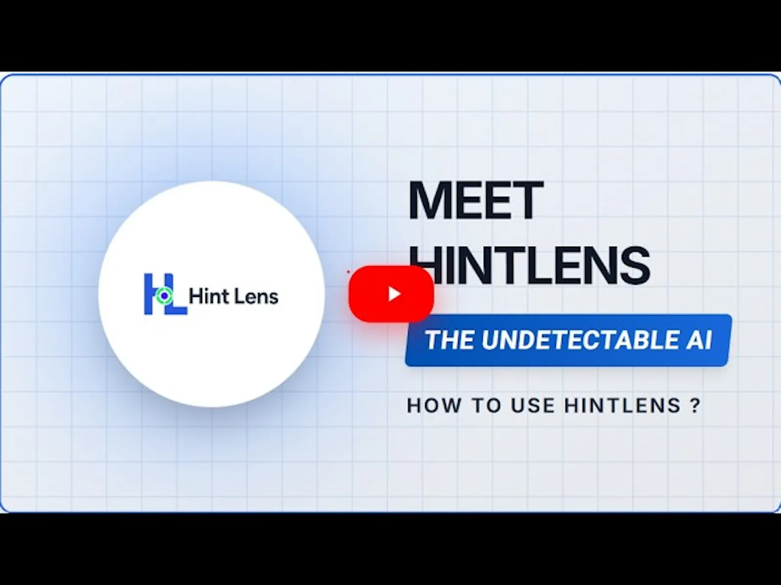 HintLens screenshot 1 (video preview)