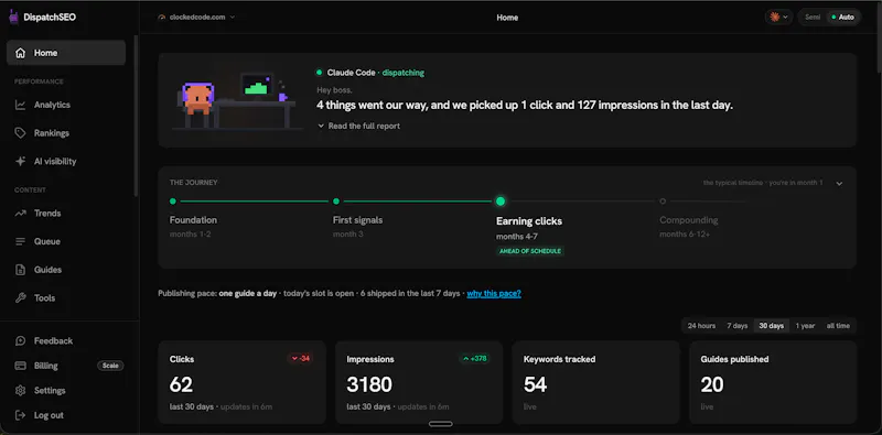 DispatchSEO screenshot 2