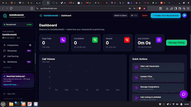 QuckBookedAI screenshot 3