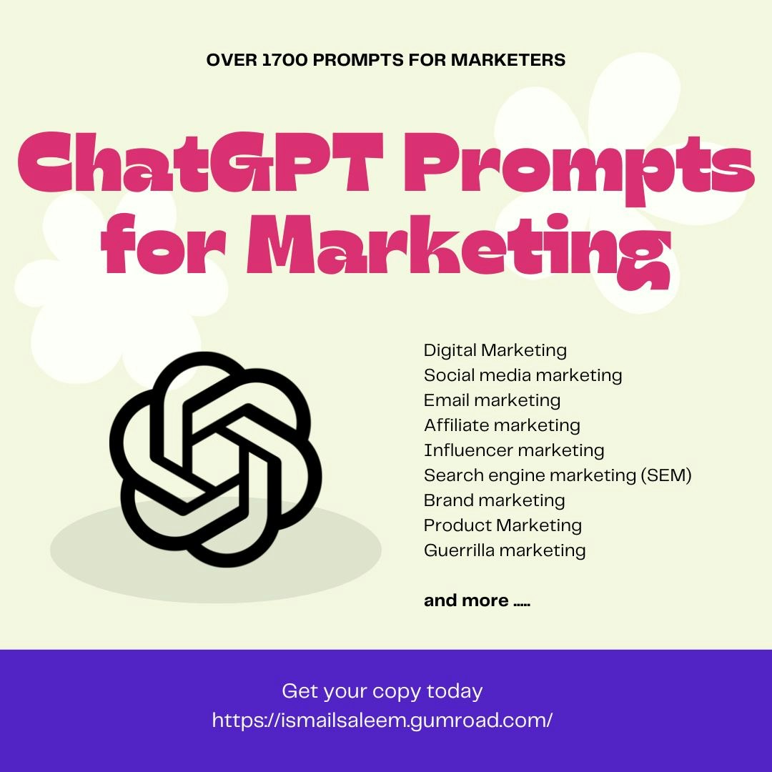 Prompts for Marketing