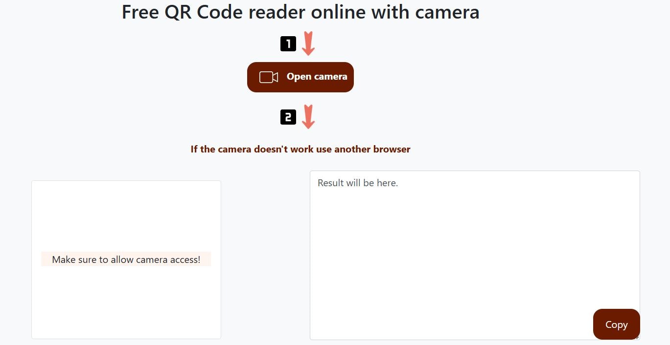 Media Máy quét mã QR miễn phí trực tuyến - Máy quét mã QR trực tuyến từ hình ảnh hoặc máy ảnh 4