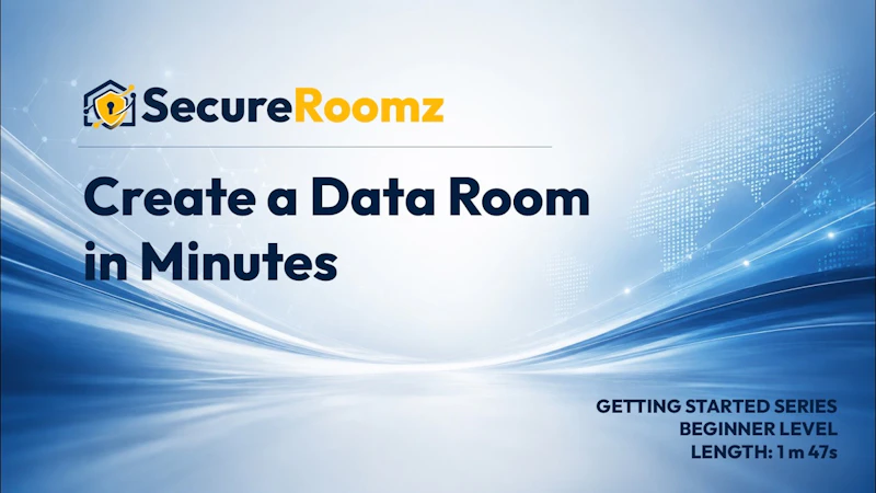 SecureRoomz screenshot 1 (video preview)